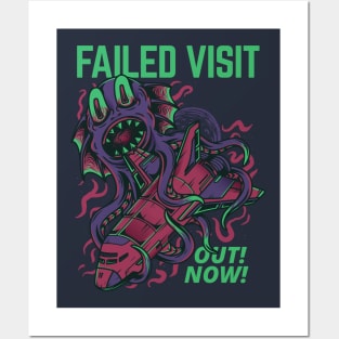 Failed Visit Posters and Art